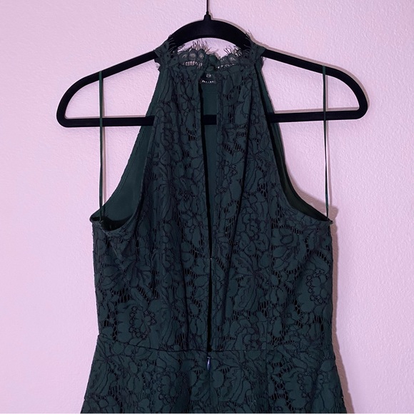 ✨BB Dakota✨ Forrest Green Cara Lace Dress Size 2 NWT - Picture 3 of 6